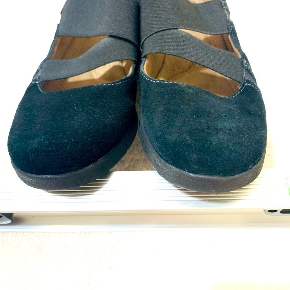 Natural soul by Naturalizer black comfort shoes 7 - Picture 4 of 9